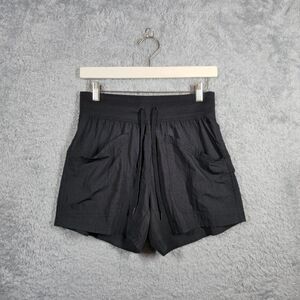 Calia Journey Collection Mid Rise Relaxed Fit Black Shorts Womens